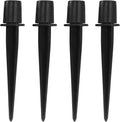 Litoexpe 4 Pack Metal Solar Lights Stake, Replacement Spike Ground Stake for Garden Lights Outdoor Enthusiasts