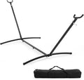 DUMOS Hammock Stand Only, Heavy Duty Hammock Stands for Double 2 Person, Portable Steel Stand for Outside Garden Backyard Patio Pool Beach with Carrying Case