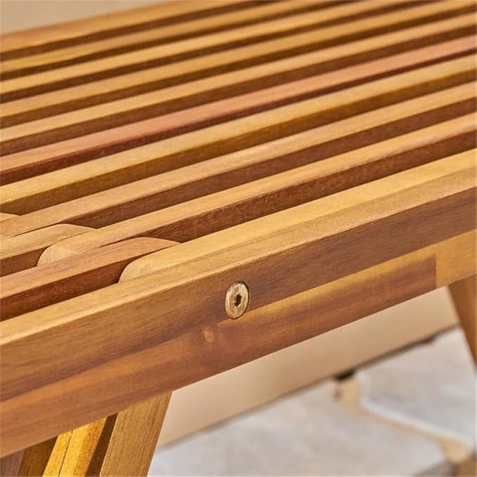 Christopher Knight Home Esme Outdoor Acacia Wood Bench, Teak Finish