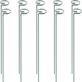HiGift 10 Pack 24 inch Plant Stakes and Supports, Metal Flower Stakes for Potted Plant Indoor, Garden Stakes for Tall Plant Single Stem Flowers Amaryllis Tomatoes Peony Lily Rose (61 cm Long)