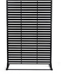 VINGLI Metal Privacy Screen for Outdoor, 72" x 49" Freestanding Privacy Fence Panels, Decorative Room Divider for Patio, Deck, Balcony, Pool
