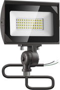dephen 30W LED Flood Lights Outdoor with Knuckle Mount, 3450Lumen 120V Landscape Lighting, 5000K IP65 Waterproof Security Spotlight for Yard Patio Garden House (UL-Listed)