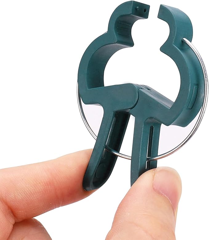 Sago Brothers 80 PCS Plant Clips Garden Clips for Tomato Cage, Tomatoes Clips Plant Support Clips for Bamboo Stakes, Climbing Plants, Vines, Gentle Plant & Flower Trellis Clips for Plant Stalks, Stems