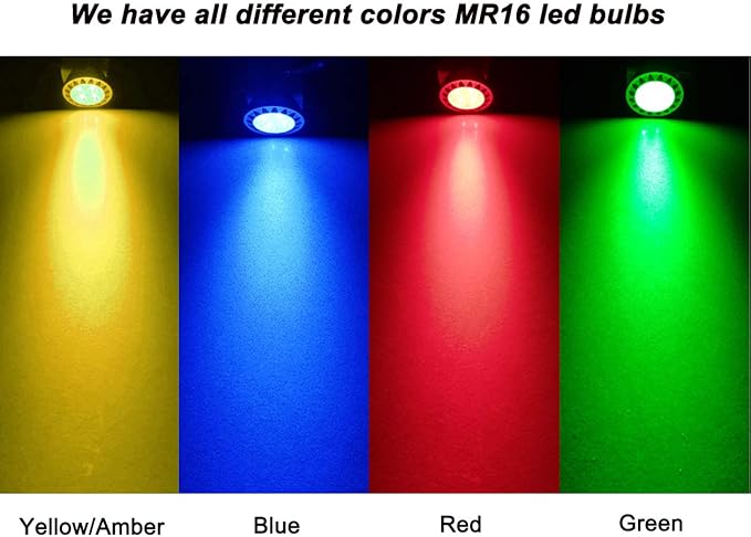 ALIDE MR16 Green Led Bulbs 5W 12V,Replace 20W 35W 50W Halogen,Low Voltage GU5.3 MR16 Led Green Bulb for Halloween Christmas Outdoor Landscape Yard Tree Lighting,Not Dimmable,38 Deg,6 Pack