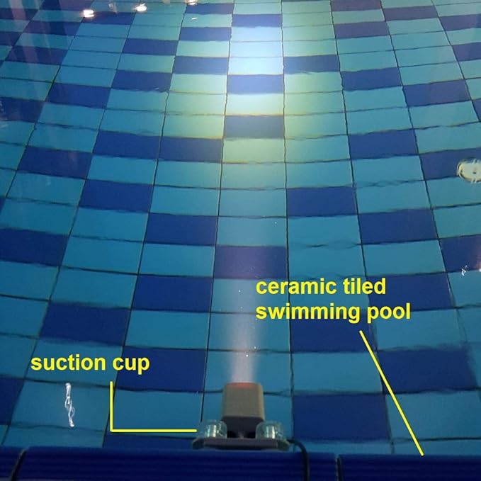 AquaHEX 60X Solar Underwater Submersible Spotlight, Pond Pool Fountain Water Feature Outdoor Garden Landscape, Waterproof Dusk to Dawn, Warm White LED