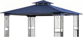 SCOCANOPY Replacement Gazebo Canopy for 10 x 12 Regency II Patio Gazebo Model L-GZ798PST,A101004104,A101004105,(Navy Blue)