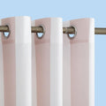 Sun Zero Valencia Cabana Stripe Indoor/Outdoor UV Protectant Energy Efficient Grommet Curtain Panel
