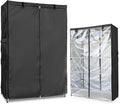 Waterproof Shelf Cover,Outdoor 600D Heavy Duty Dustproof Storage Shelves Cover,48''x20''x72'' Shelf Covers for Wire Shelving with Zippers,Storage Rack Covers with Clear Front