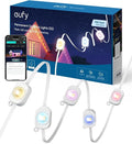 eufy Permanent Outdoor Lights E22, 50ft with 30 Triple-LED Lights, Smart RGBWW for Christmas, Daily and Holiday, Up to IP67 Waterproof, AI Light Themes for Christmas Decorations, Works with eufy Cams
