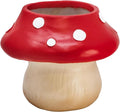 Spoontiques Mushroom Flower Pot - Home Décor & Tabletop Decoration - Vase Window Indoor Outdoor Décor