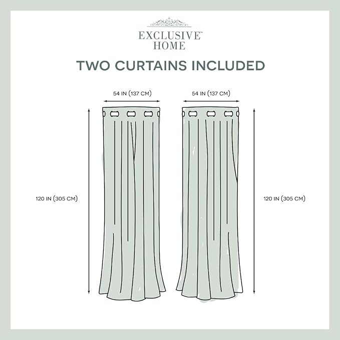 Exclusive Home Cabana Solid Indoor/Outdoor Light Filtering Hook-and-Loop Tab Top Curtain Panel Pair, 54"x96", Mecca Orange