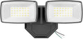 Onforu 3200LM Flood Lights Outdoor, 32W 6500K LED Security Light Manual Switch Controlled, IP66 Waterproof Outdoor Lights, Wall Mount Exterior Flood Light with 2 Adjustable Heads Floodlights Outside