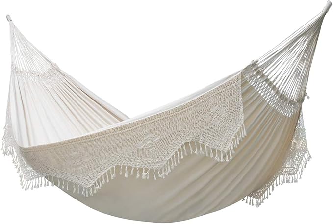 Vivere Authentic Brazilian Elegant Hammock - 450 lb Capacity
