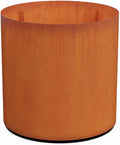 PLANTERCRAFT Corten Steel Metal Planter Box, Round Sizes, Modern Garden Steel planters for Commercial and Residential Outdoor Use.