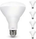 Feit Electric BR30 LED Light Bulb, 100W Equivalent, Dimmable, 1400 Lumens, E26 Standard Base, 2700K Soft White, 90CRI, Flood Light Bulb for Recessed Cans, 22-Year Lifetime, BR30DM/1400/927CA/4, 4 Pack