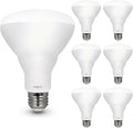 Feit Electric BR30 LED Light Bulbs, 100W Equivalent, Dimmable, E26 Standard Base, 80 CRI, 1400 Lumens, 2700K Soft White, 120V, 10 Years Lifetime, Damp Rated, 6 Pack, 100BR30DM82710KLED/6