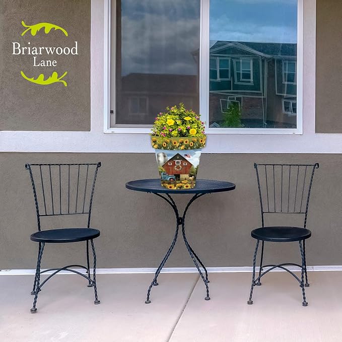Briarwood Lane Sunflower Barn Medium Planter