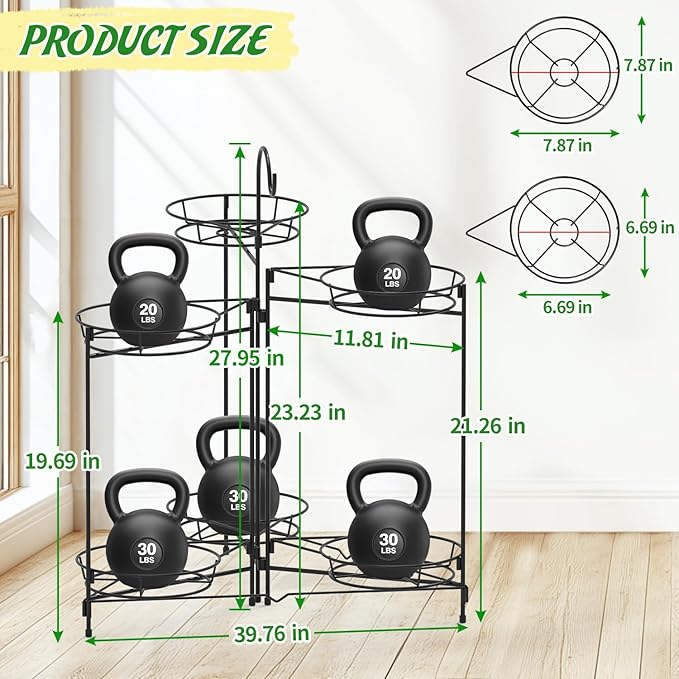 Heavy Duty Metal Plant Stand, Indoor Outdoor Plant Shelf & Rack - 6 Tiers 7 Pots, Plant Holder for Plants/Flowers/Planters, for Living Room Home Corner Patio & Garden