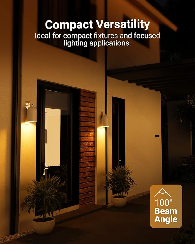 Sunco LED Yellow Bug Light Bulbs Outdoor PAR38 Bug Repellent Light for Porch, Backyard, Outside, 13W=90W, 2000K Amber Glow, Dimmable, 1050 LM, E26, Wet Rated, Instant On, Flicker Free ETL 4 Pack.