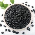 2lb Black Rocks for Planters- 1/4" - 3/4" Polished Black Stones Smooth Flat Pebbles for Fish Tanks Decorative River Rocks for Vases Bonsai Pots Garden Stones for Landscaping and Yards