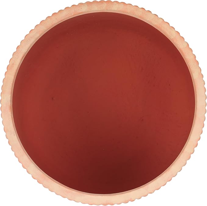 SAFAVIEH Outdoor Collection Lucca Terracotta Cement Ficonstone Planter Pot