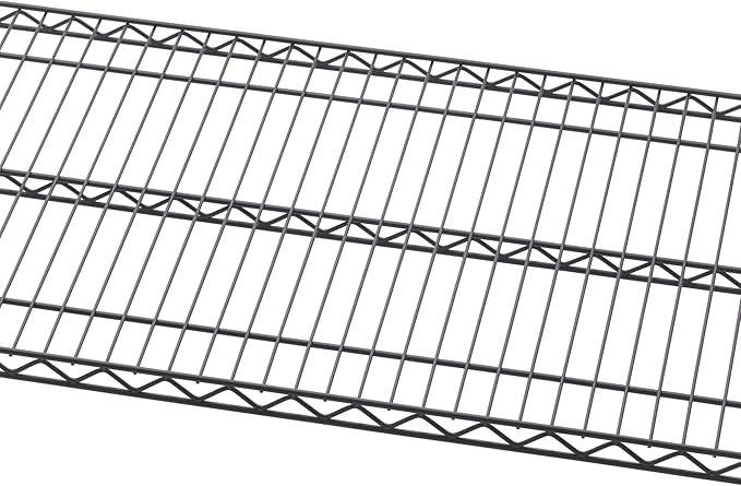 TRINITY 5-Tier Outdoor Wire Shelving Rack, 48in. x 18in. x 72in., Model# NTBTGBK-0975