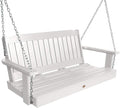 highwood Lehigh Porch Swing, 4 Feet, White