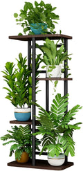 LINZINAR Plant Stand Indoor 4 Tier 5 Potted Multiple Plant Shelf Stands for Garden Corner Balcony Living Room