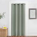 NICETOWN Sage Green Blackout Family Home Curtain - Grommet Thermal Insulated Room Darkening Window Treatment Sound & Light Blocking Drape for Bedroom/Living Room (W52 x L78, 1 Panel)