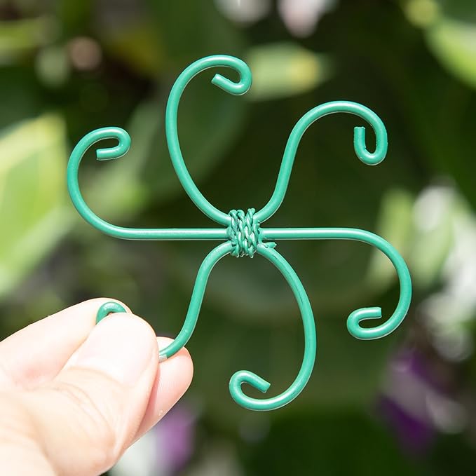 Monstera Plant Stem Support - Set of 5 Sturdy Indoor Support Sticks for Monstera & Climbing Plants - Essential Growth Stabilizers for Leaf Support - Easy-to-Use Gardening Accessories