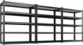 Set of 3 Garage Shelving-3000 lbs 5 Tier Storage Shelves,Adjustable Heavy Duty Metal Shelving Unit and Storage Large Wire Rack,Utility Steel Shelf for Warehouse Industrial Pantry Basement -78"x46"x20"