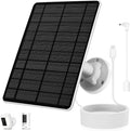 Solar Panel for Ring Camera, Compatible with Spotlight Cam/Pro/Plus Battery, 5W Solar Panel for Security Camera, Solar Charger with 13FT Long Cable, Waterproof
