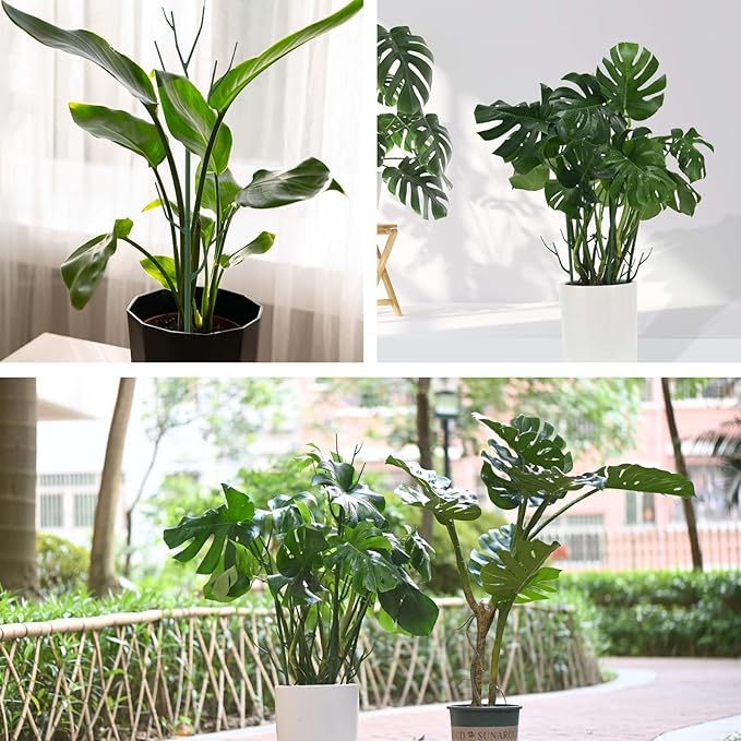 9 Pack Green Plant Support Stakes Plant Stakes for Indoor and Outdoor Plants. 39.37inch Plant Sticks with Extension Poles, Plant Clips,Plant Ties for Potted Monstera Plants, Climbing Plants