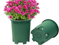 5 Gallon 10-Pack Green Nursery Pot Black Plastic Planters with Drainage for Outdoor Indoor Large Plants Trees