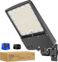 HYPERLITE Led Parking Lot Lights Outdoor 300W - UL Listed Arm & Slip Fitter 2 in 1 Wall Mount LED Flood Light - 45000lm 5000K Parking Lot Lights Commercial for Yard Street Court Driveways Stadium