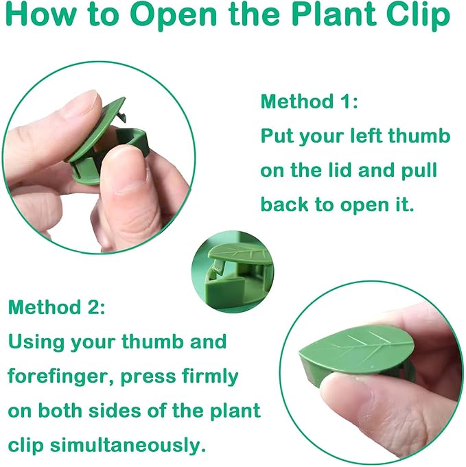 Plant Climbing Wall Fixture Clips, 100Pcs Self-Adhesive Plant Fixer Wall Clips Hook Vines Traction, Invisible Holder Leaf Shaped Wall Vines Fixing Clips Indoor Outdoor Decor