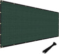WINDSCREEN4LESS 6' x 3' Privacy Fence Screen in Green W/ Brass Grommet 85% Blockage Windscreen Outdoor Mesh Fencing Cover Netting 150GSM Fabric - Custom Size
