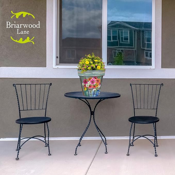 Briarwood Lane Farm Fresh Flowers Medium Planter