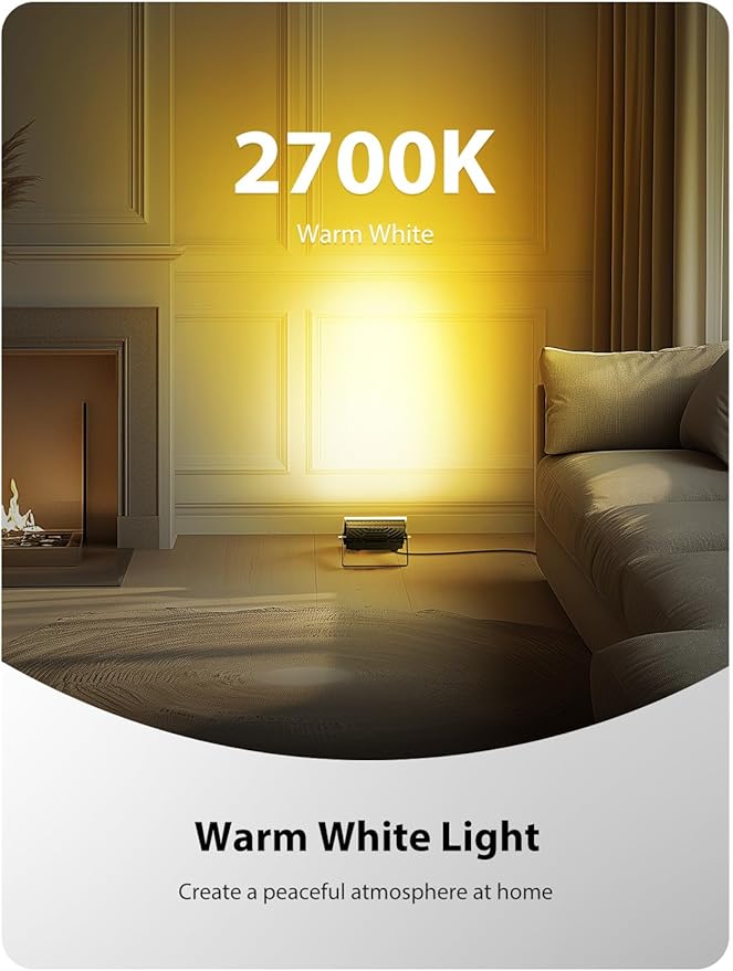 Onforu LED Flood Light Outdoor, 150W Color Changing RGBW Floodlight with Remote, Stage Lights Uplights for Events, IP66 Uplighting Spotlight Floor Strobe Light for Christmas 2 Pack