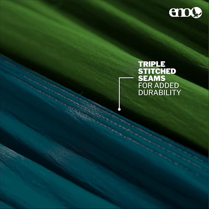 ENO, Eagles Nest Outfitters DoubleNest Lightweight Camping Hammock, 1 to 2 Person, Special Edition Colors, ATC