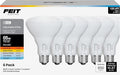 Feit Electric BR30 LED Flood Light Bulb, 65W Equivalent, Dimmable, 5CCT, Adjustable White, 650 Lumens, Indoor/Outdoor Residential & Commercial Use, 17,000-Hour Lifespan, BR3065DM5CCTCA15K/6, 6-Pack