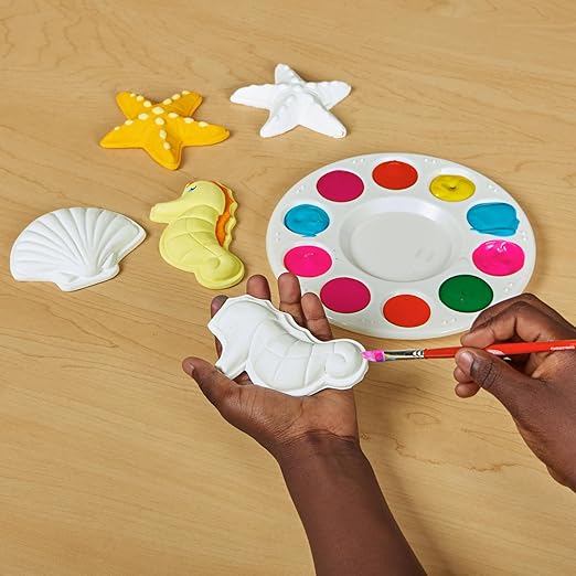 Colorations Decorate Your Own Sea Shapes - Set of 12