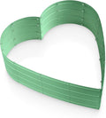Plant & Plot Galvanized Raised Garden Beds Outdoor // Planter Raised Beds for Gardening, Vegetables, Flowers // Large Metal Garden Box (Light Green) // Tool-Free Assembly