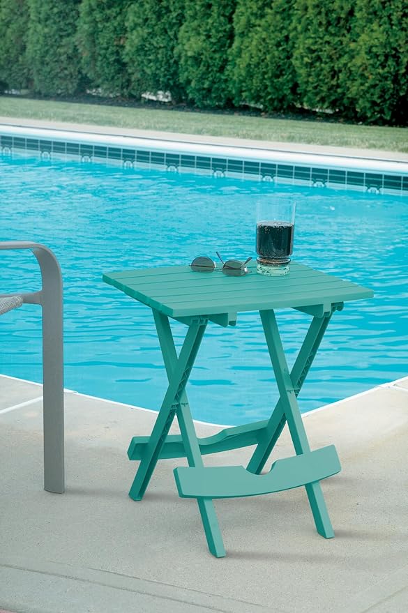 Adams Quik-Fold® Side Table - Teal