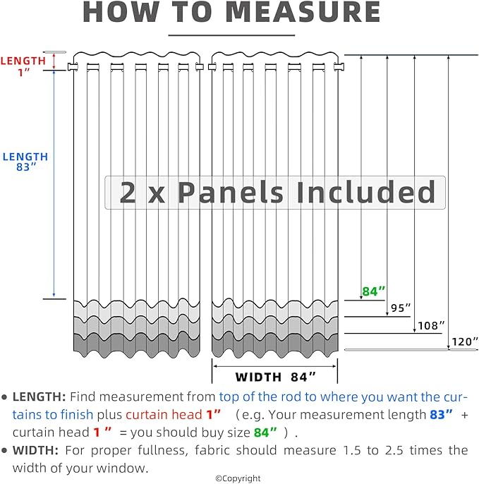 Water Proof Outside Curtains with Grommet Top for Porch, W84 x L95 Thermal Insulated Washable Light Block Outdoor Divider Drapes for Patio Gazebo Deck Pool Area Pergola Cabana (Navy)