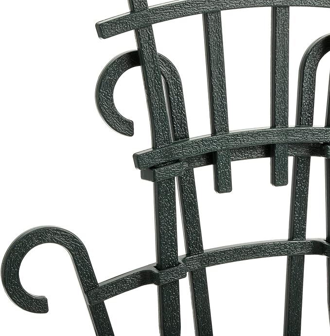 ZEAYEA 24 Pack Trellis for Potted Plants, Plastic Small Trellis for Pot, Mini Climbing Trellis Flower Pots Support for Potted Climbing Plants Vines