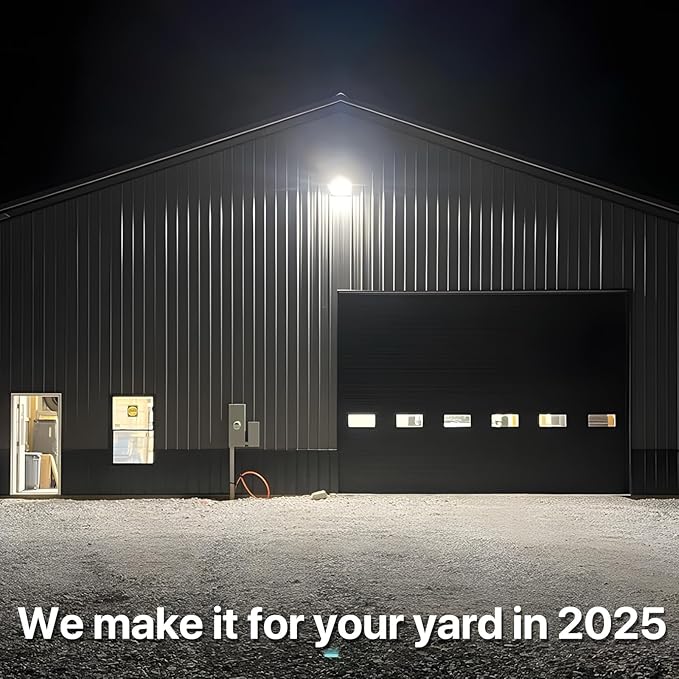 LED Wall Pack 150W: 22500lm Outdoor Wall Lights with Dusk to Dawn Photocell - Glass Lens LED Security Flood Lighting for Parking Lot and Warehouse