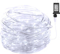 Minetom 100 LEDs Fairy Lights 33 Ft Firefly String Lights Waterproof Starry Lights on Silver Coated Copper Wire Perfect for Christmas Party DIY Wedding Bedroom Indoor Party Decorations Pure White
