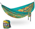 ENO, Eagles Nest Outfitters DoubleNest Lightweight Camping Hammock, 1 to 2 Person, Special Edition Colors, ATC