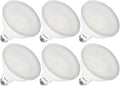 Sunco 6 Pack Outdoor Flood Light Bulbs, PAR38 LED Flood Lights Waterproof, 1800 LM, 15W (150W Equivalent), 3000K Warm White, Dimmable, E26 Base, Wet Rated UL.
